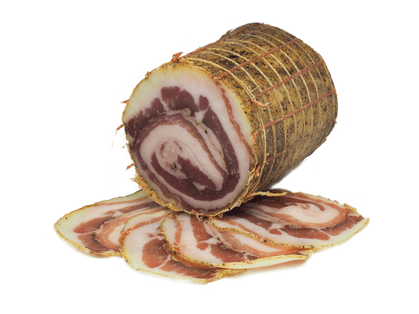 Pancetta stagionata